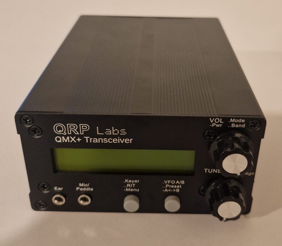The finished QMX+ in its enclosure