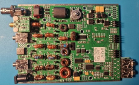 The finished QMX+, top side
