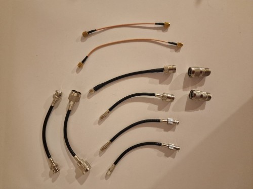 Pigtail met SMA en N-connector